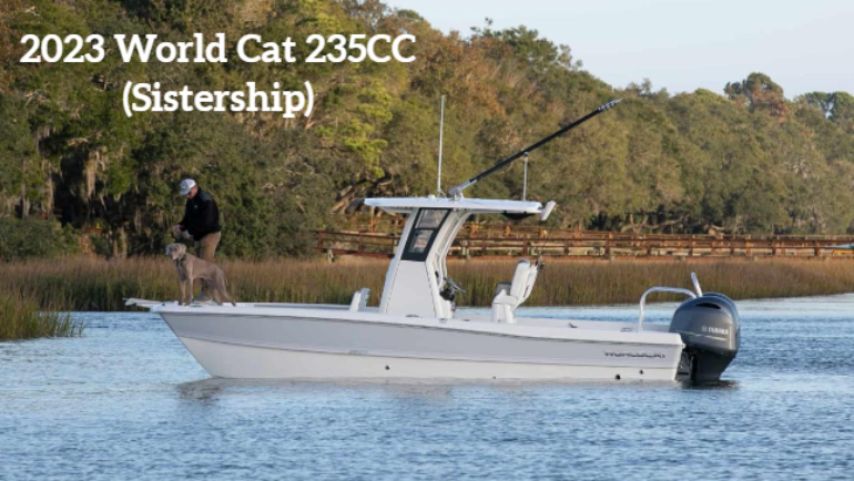 2023 World Cat 235CC- New Arrival!