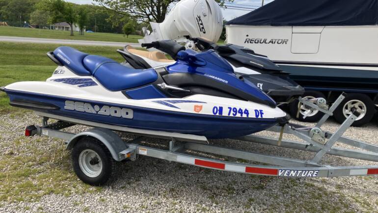 2012 11′ Sea Doo GTI Limited & 2002 10′ Sea Doo GTX RFI